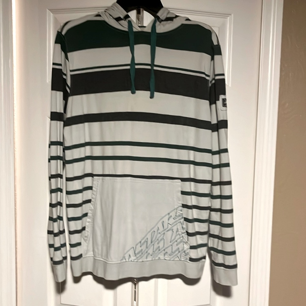 Alpinestars Green and Grey Pullover Hoodie